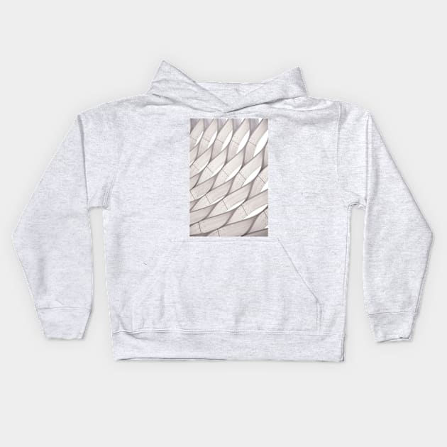 Waveboards - Eclectic Abstract Kids Hoodie by Didjeridingo